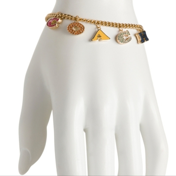 NWT Coach Station Charm Bracelet - Picture 2 of 4